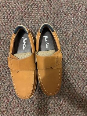 Men’s Tan Slip-On Comfort Loafers